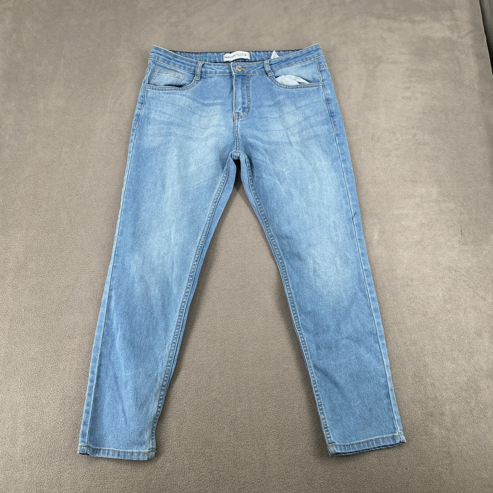 Peppermint Light Wash Stretch Denim Jeans Size 13 EU 46 UK 29 SSL-008L